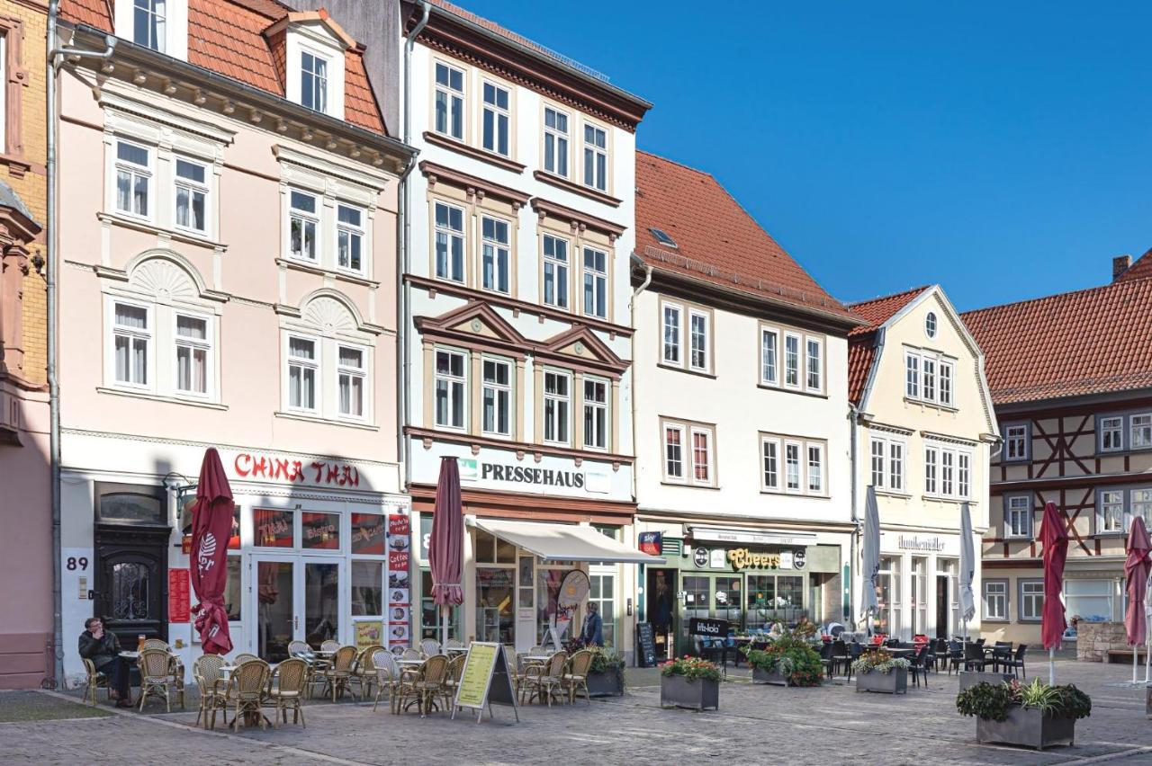 Pressehaus Apartment Steinweg Mühlhausen Exteriör bild
